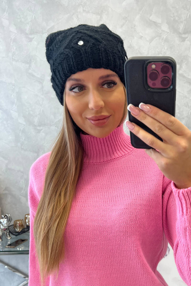 Ladies beanie Ramona K383 black