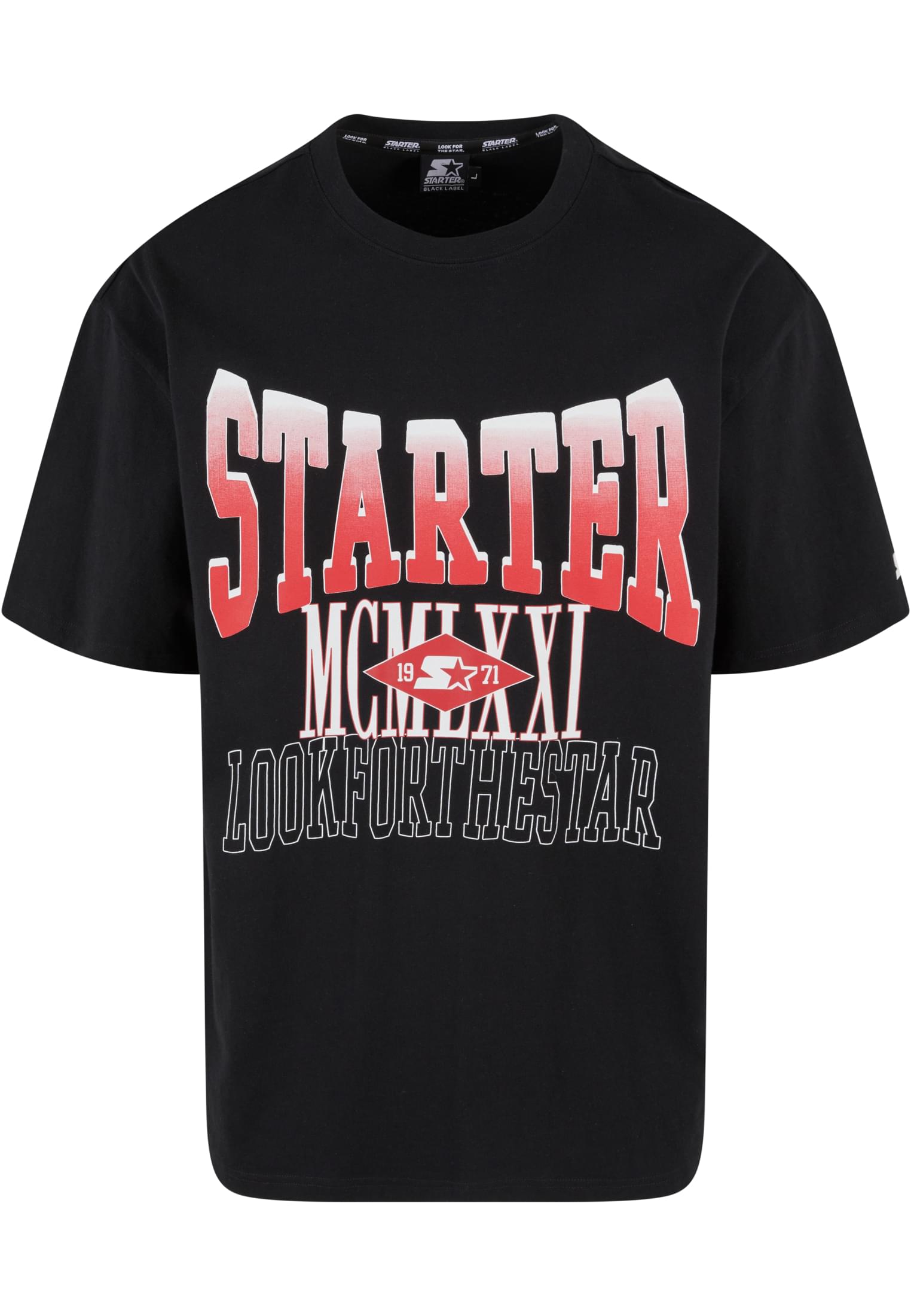 Men's T-shirt Starter MCMLXXI black