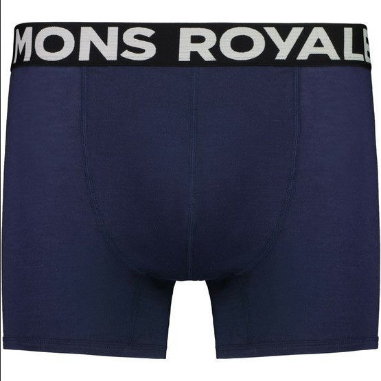 Levně Pánské boxerky Mons Royale tmavě modré (100087-1169-568)