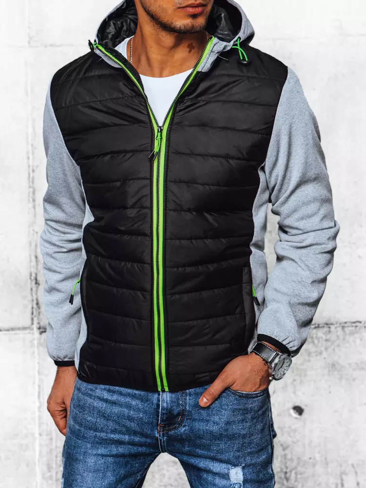 Men's Transition Grey Quilted Jacket TX4402