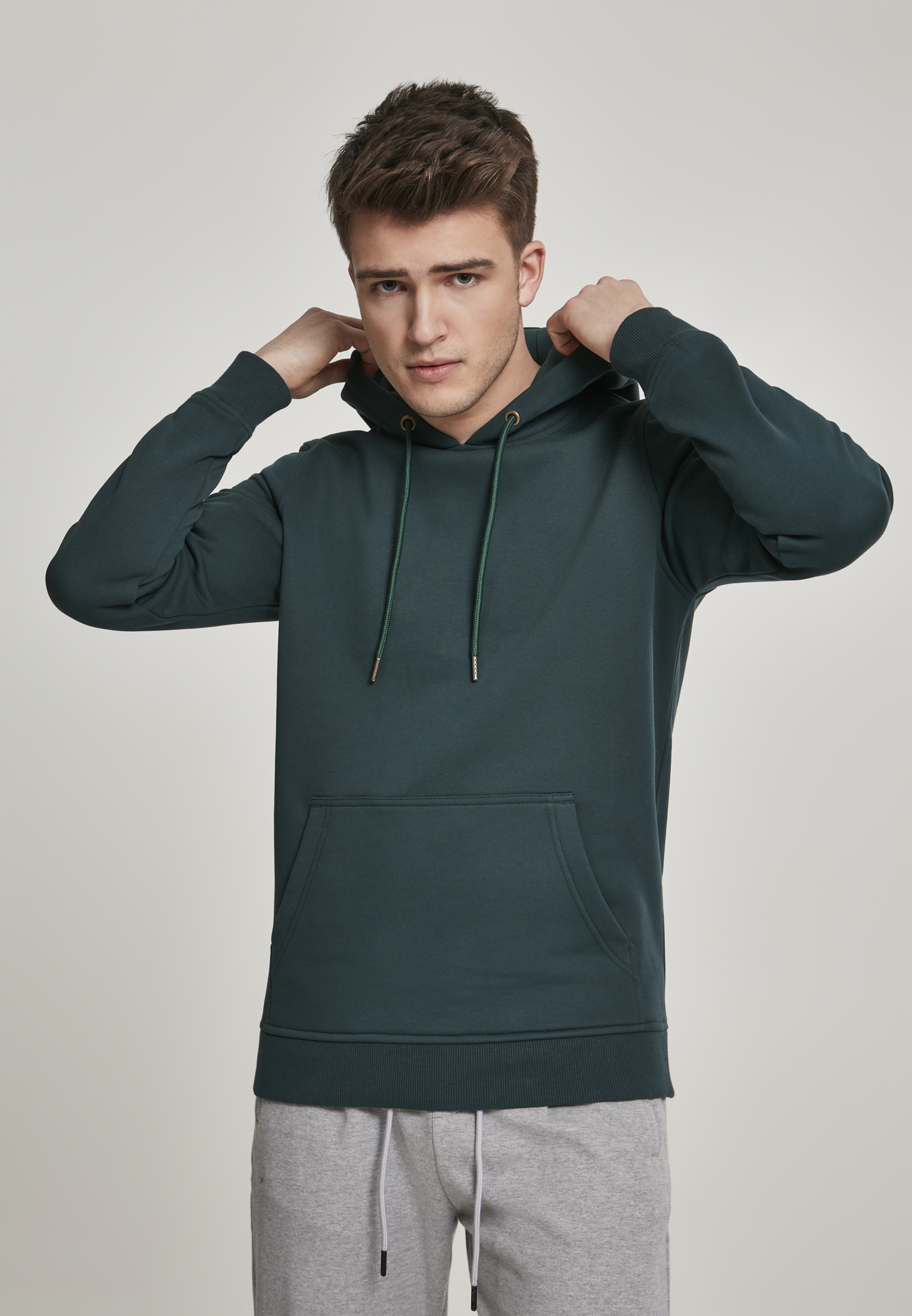 De bază Sudoare Hoody bottlegreen