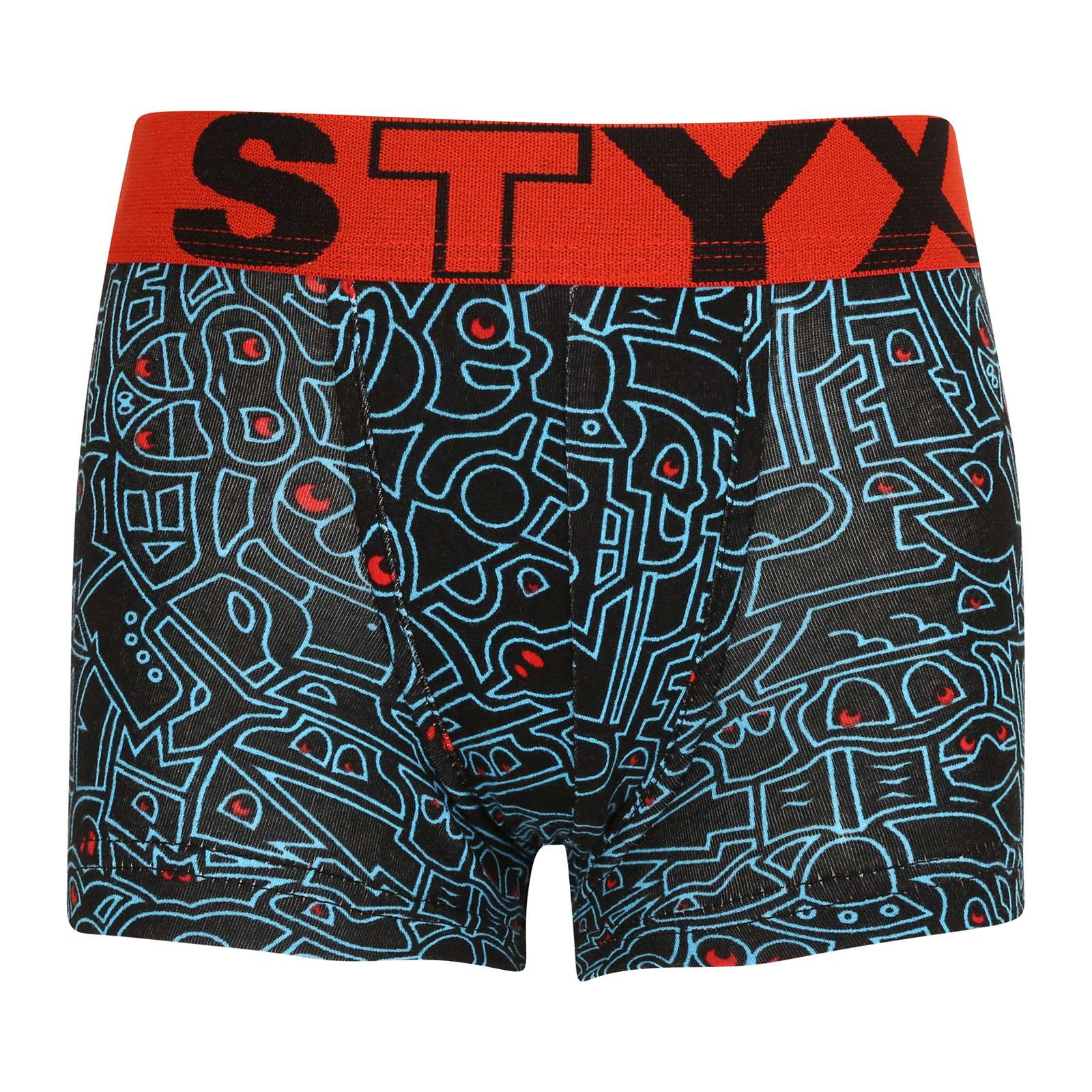 Children's Boxers Styx Art Sports Rubber Doodle