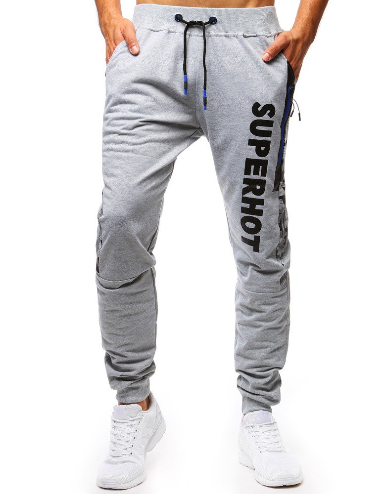 Herren Jogginghose Hellgrau Dstreet