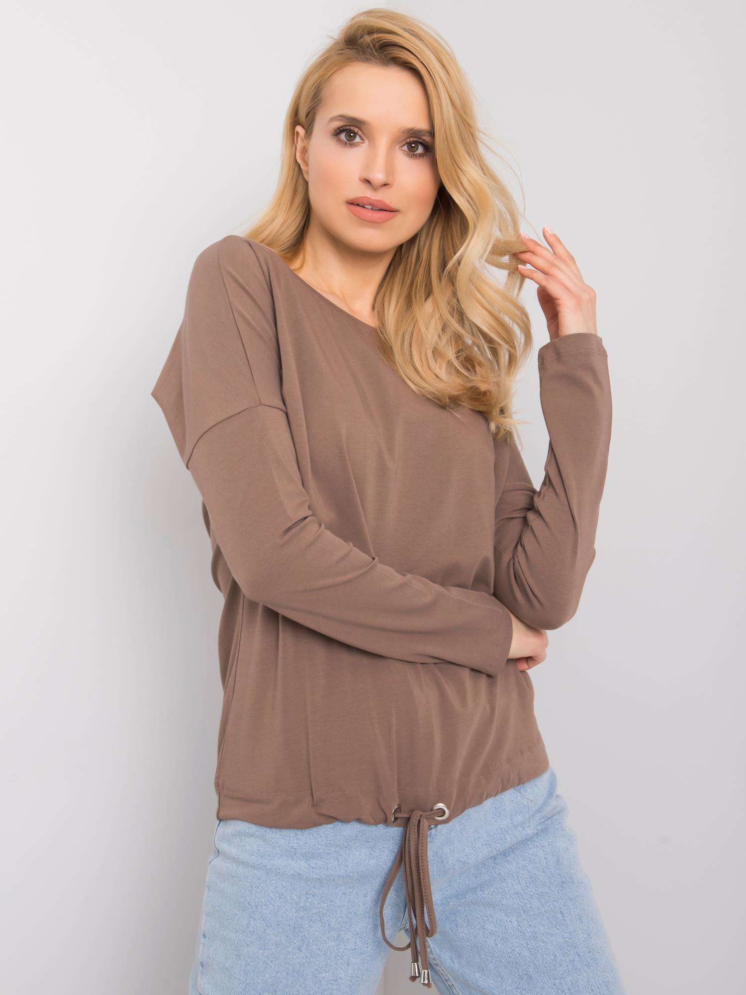 Basic Brown Blouse