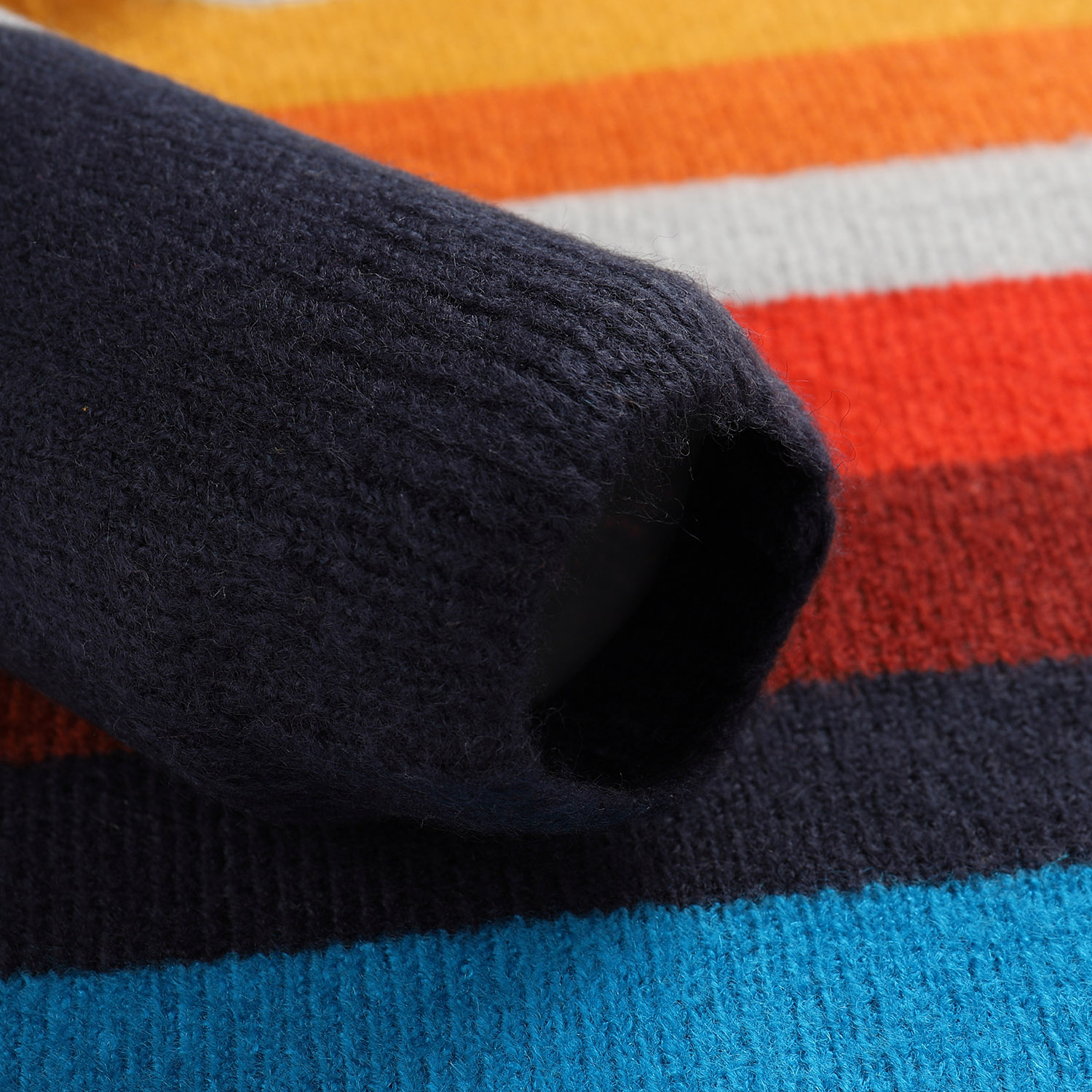 Children&#039;s striped sweater nax NAX MOERO mood indigo