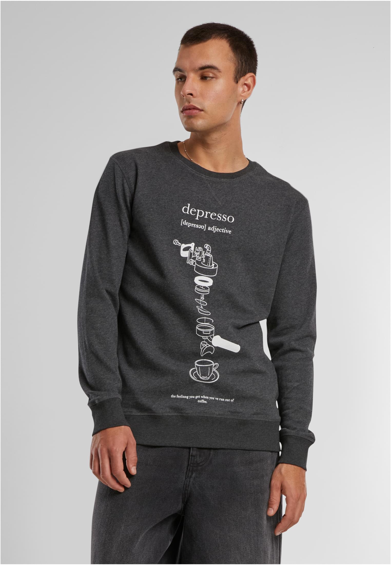 Depresso Crewneck Charcoal