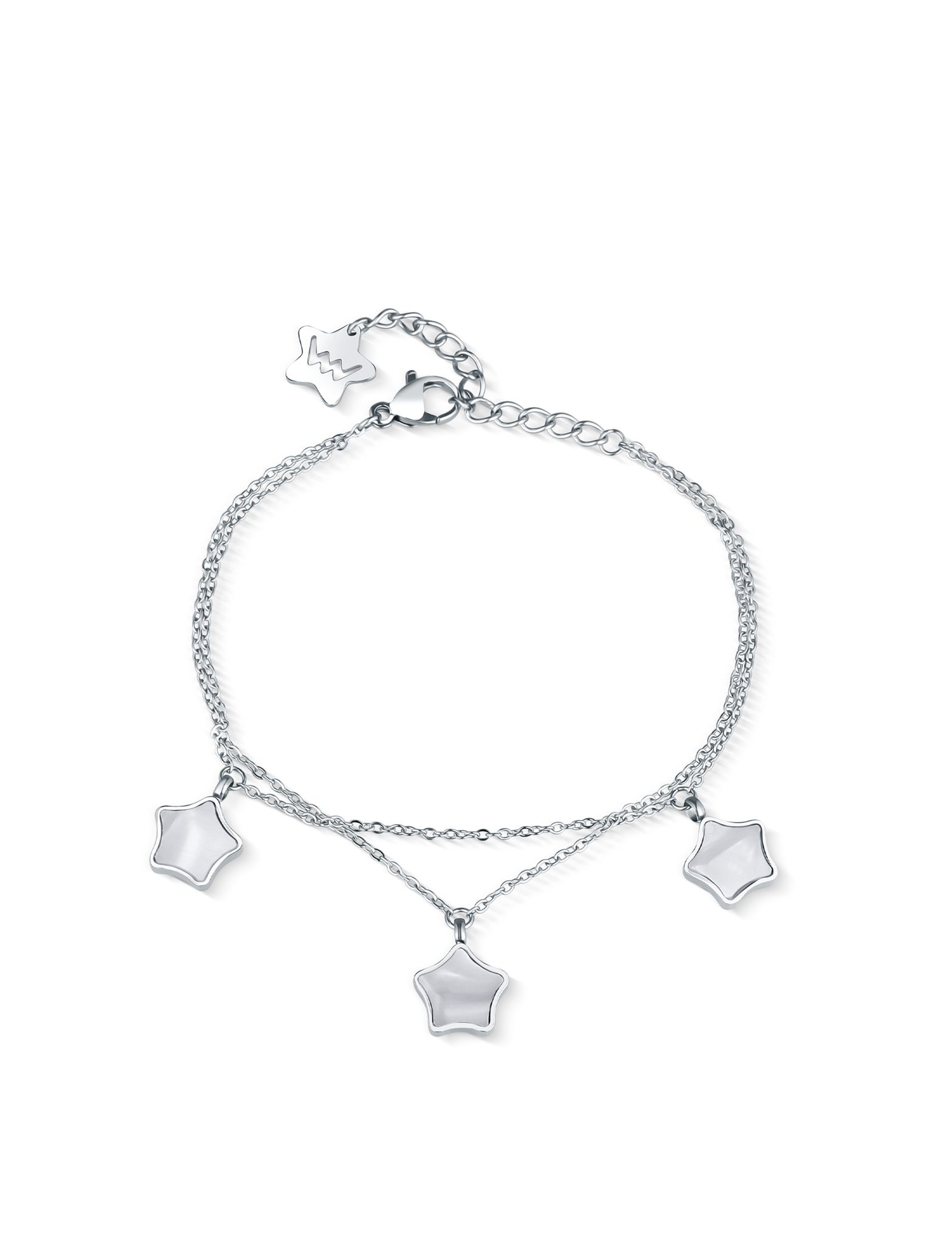 VUCH Moore Silver Bracelet