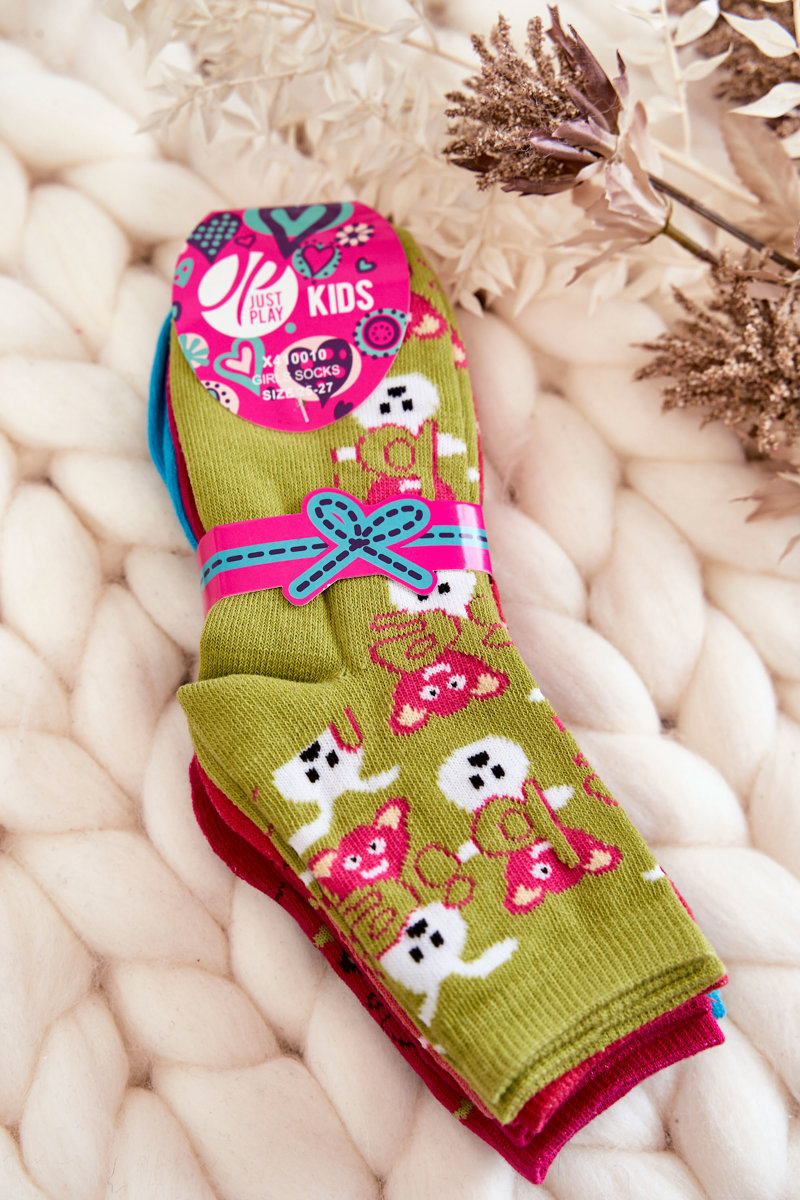 Legračních ponožek pro mládež 5-balení vícebarevne