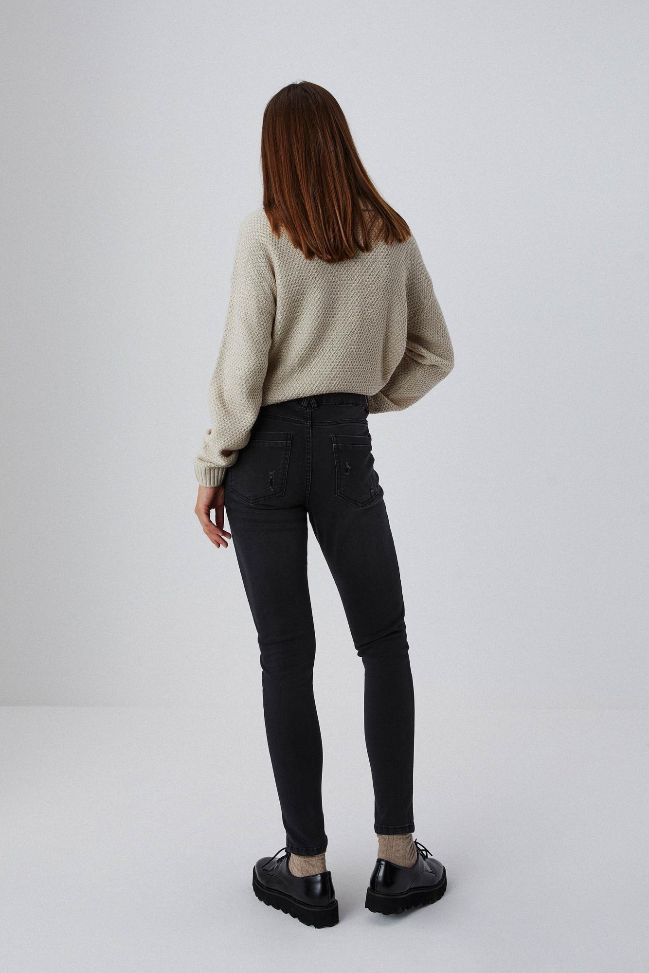 Blugi damă Moodo Graphite