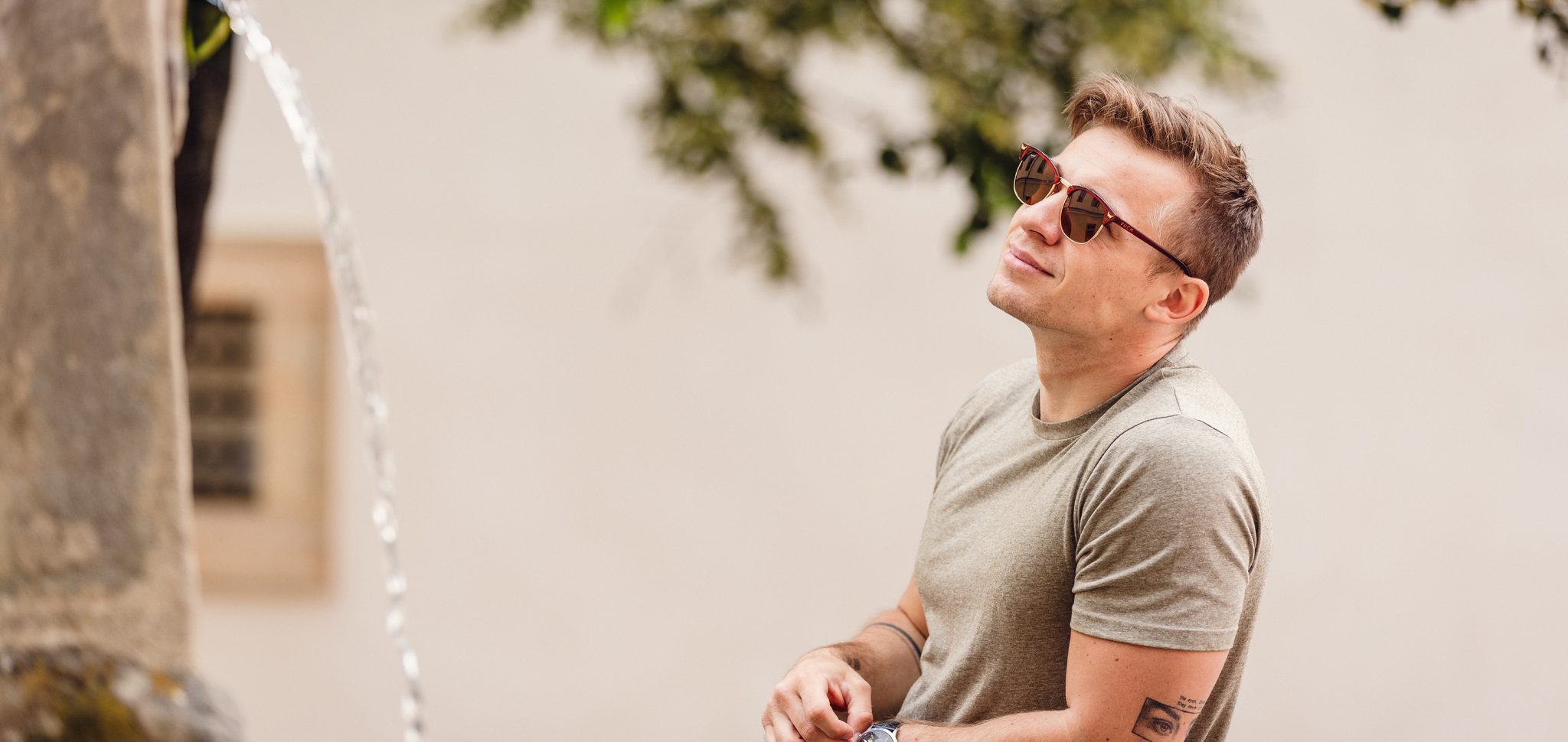 Sunglasses VUCH Ness Design Brown