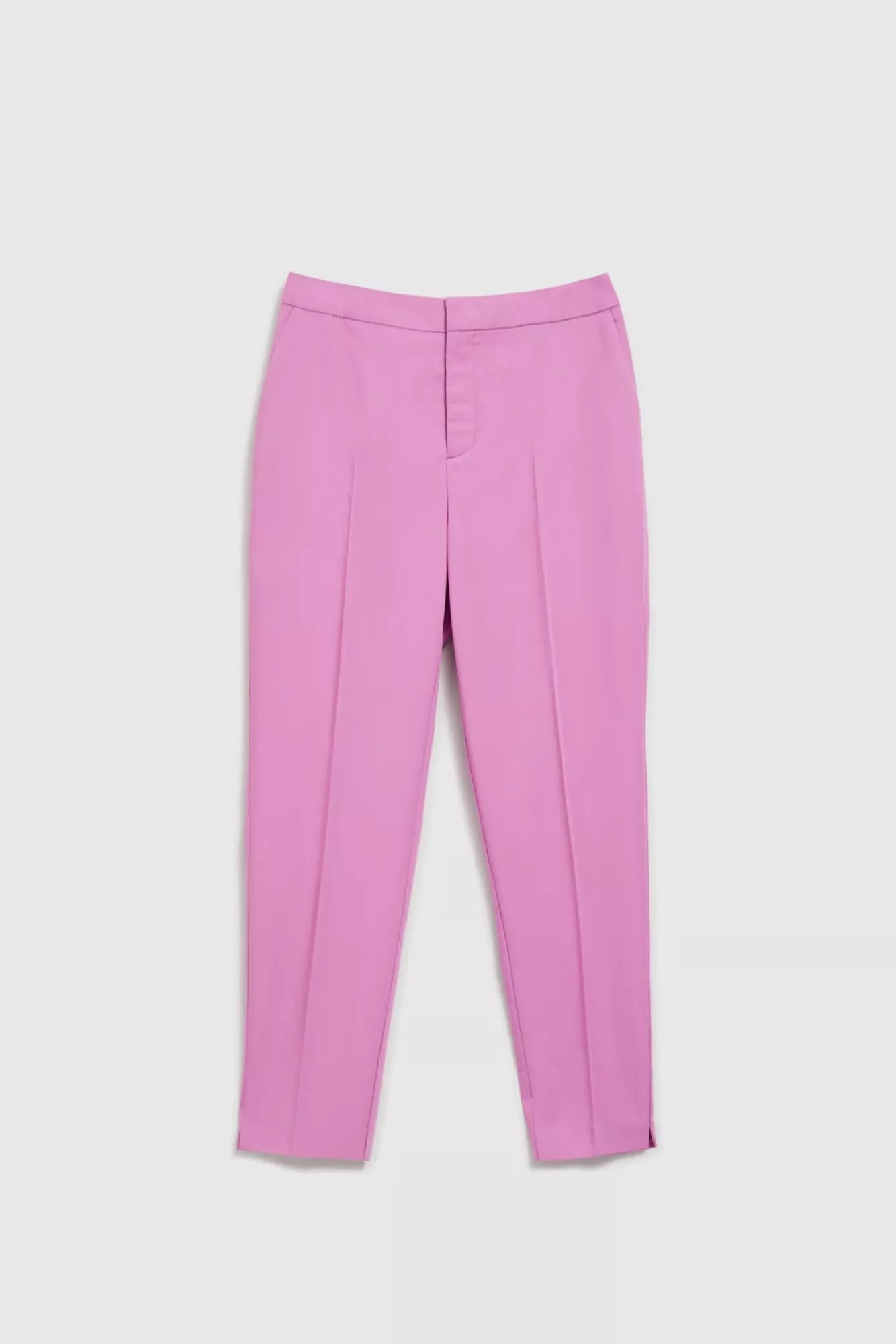 Levně Dámské kalhoty MOODO - růžové