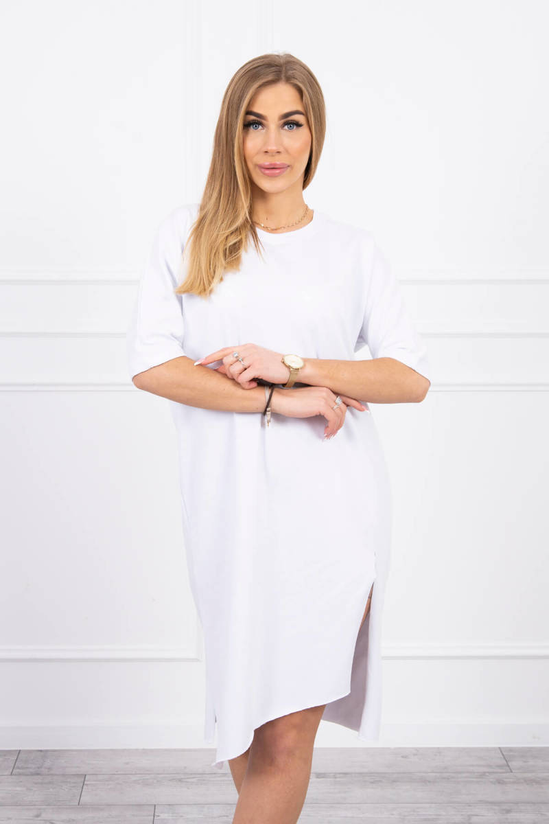 Oversize Dress White