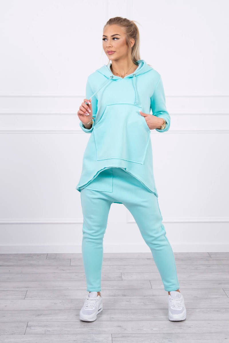 Set with trousers Baggy mint