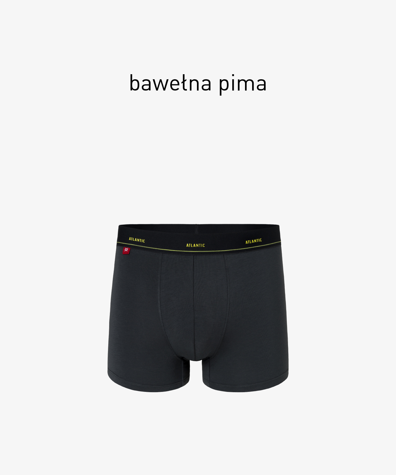 Man boxers ATLANTIC PREMIUM - dark gray