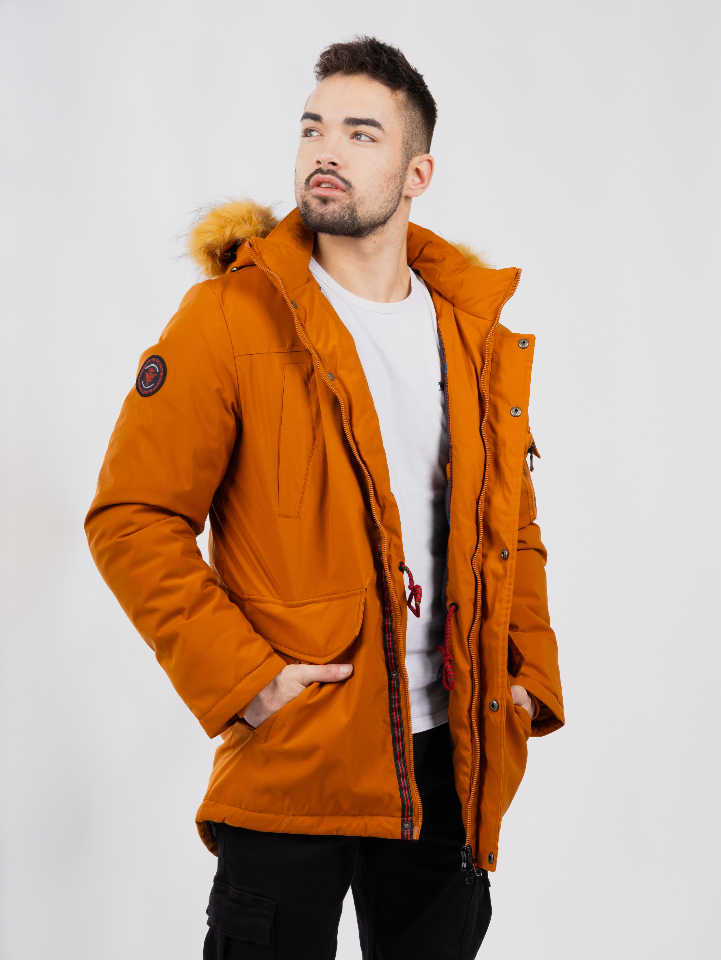 Geaca barbati, Glano