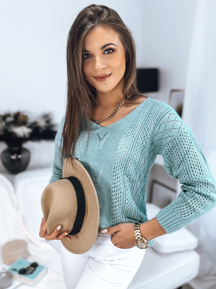 Women's sweater DARIA green Dstreet