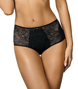 Elise / FW High Waisted Panties - Black