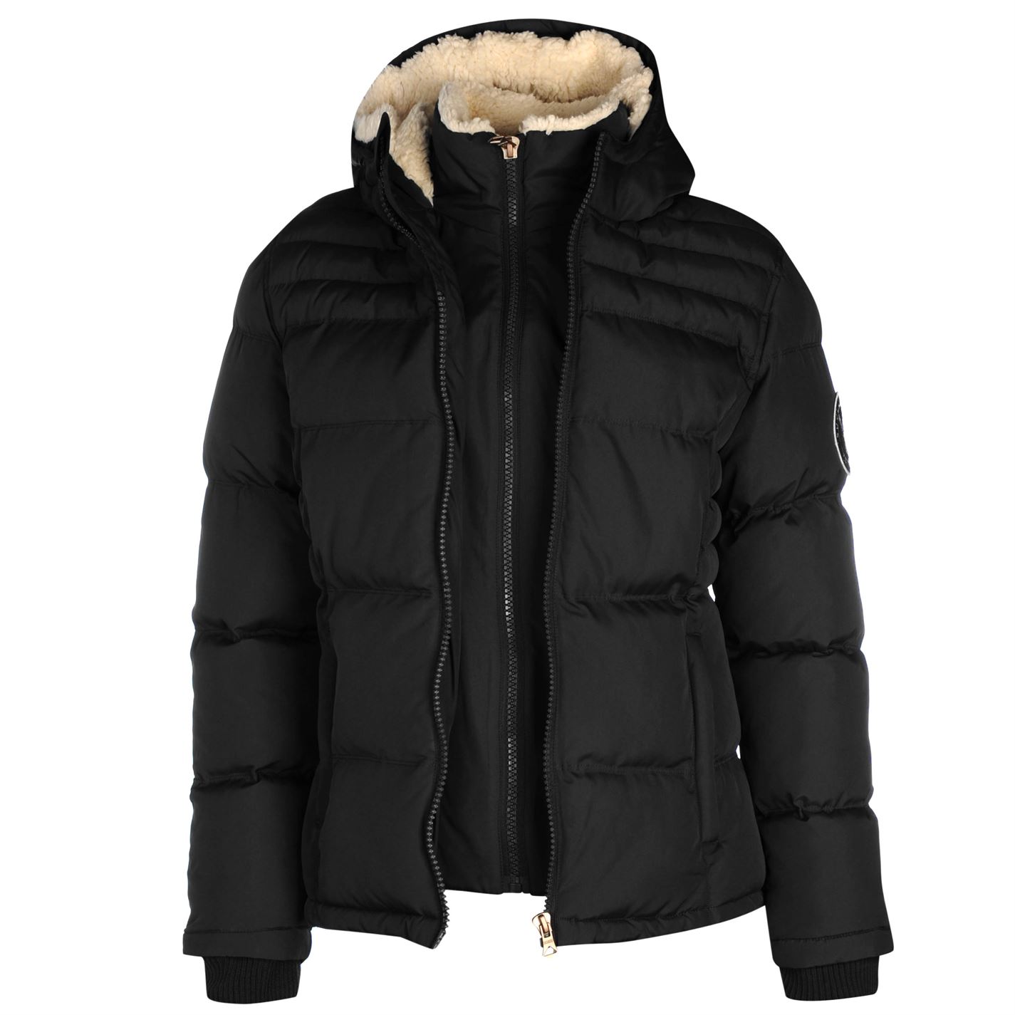 SoulCal 2 Zip Bubble Jacket Ladies