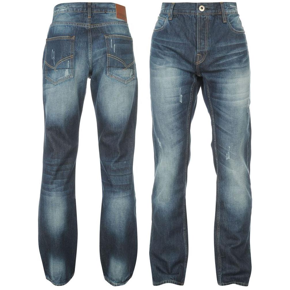 Firetrap Rom Straight Mens Jeans