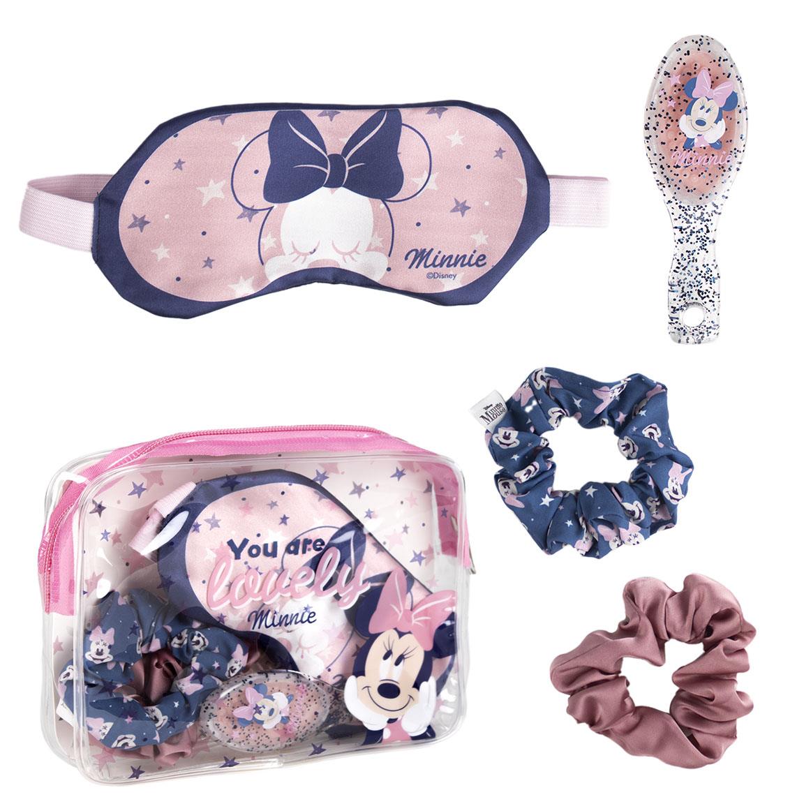 BEAUTY SET ACCESSORIES 5 PIECES MINNIE