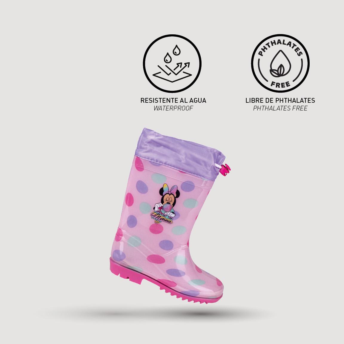 BOOTS RAIN PVC MINNIE