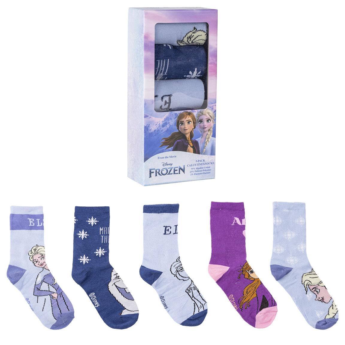 SOCKS PACK 5 PIECES FROZEN