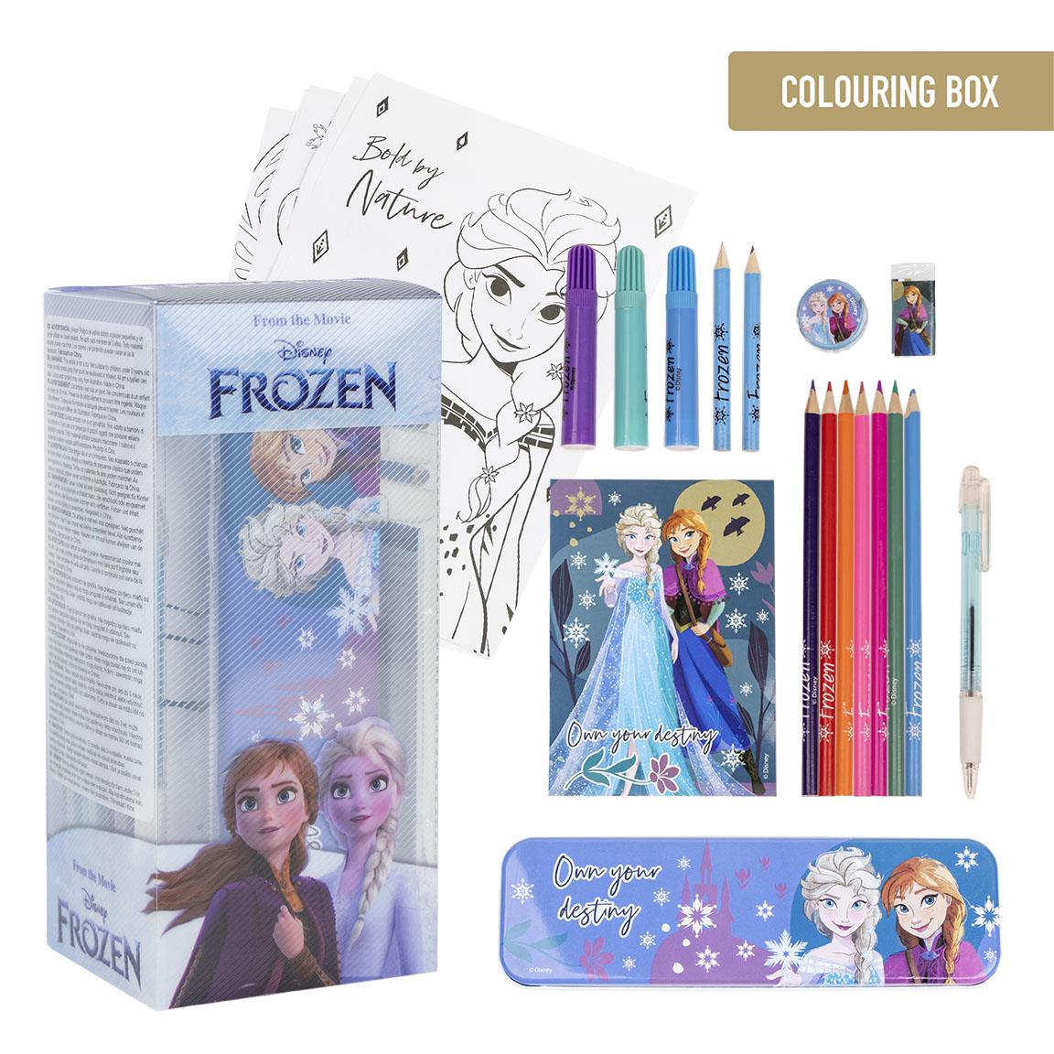 COLOURING STATIONERY SET FROZEN