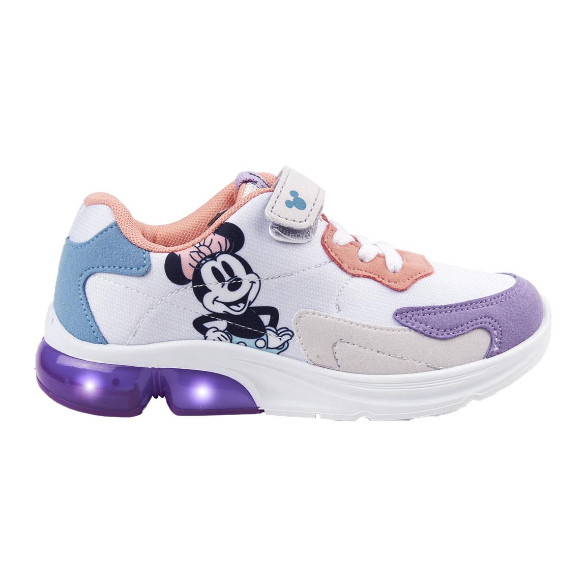 SPORTY SHOES PVC SOLE WITH LIGHTS MINNIE