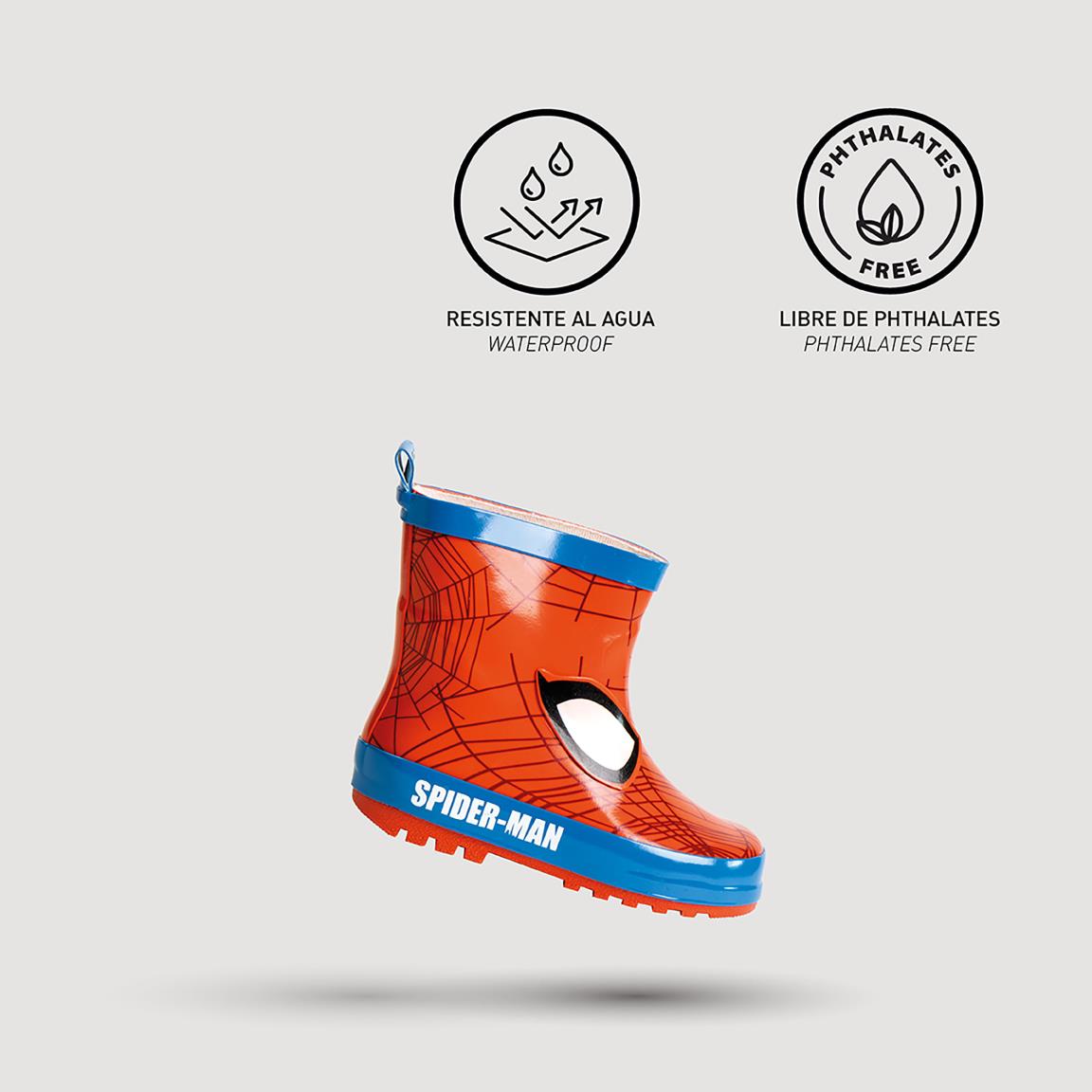 BOOTS RAIN RUBBER SPIDERMAN
