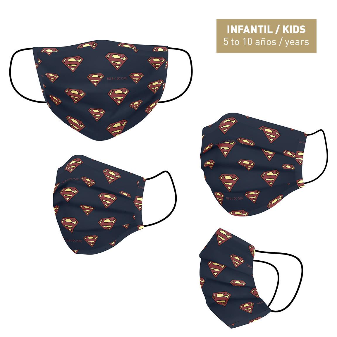 HYGIENIC MASK REUSABLE APPROVED SUPERMAN