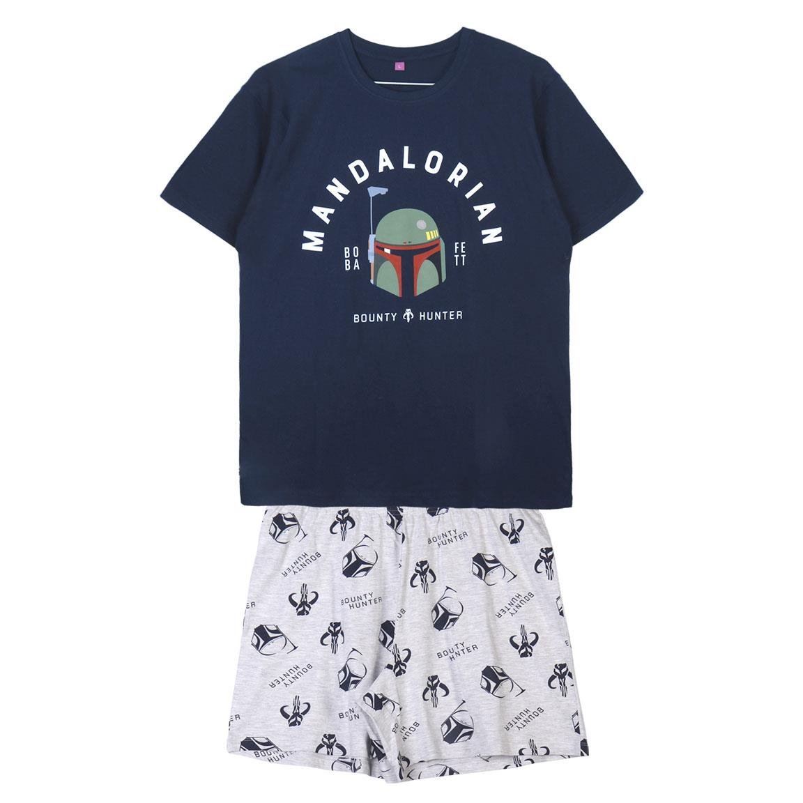 SHORT PYJAMAS SINGLE JERSEY POINT BOBA FETT