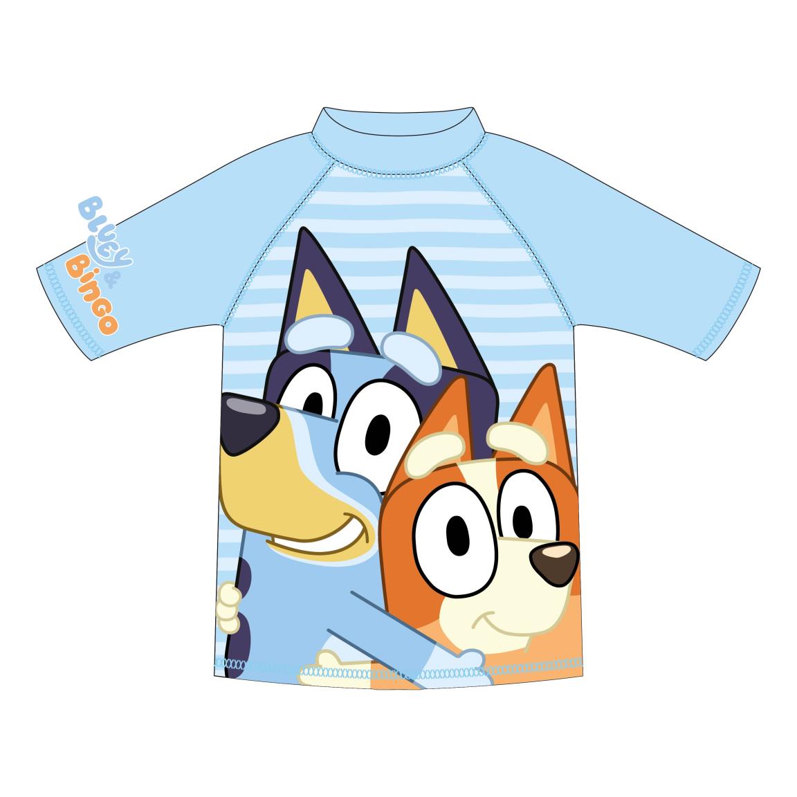 BATH T-SHIRT BLUEY