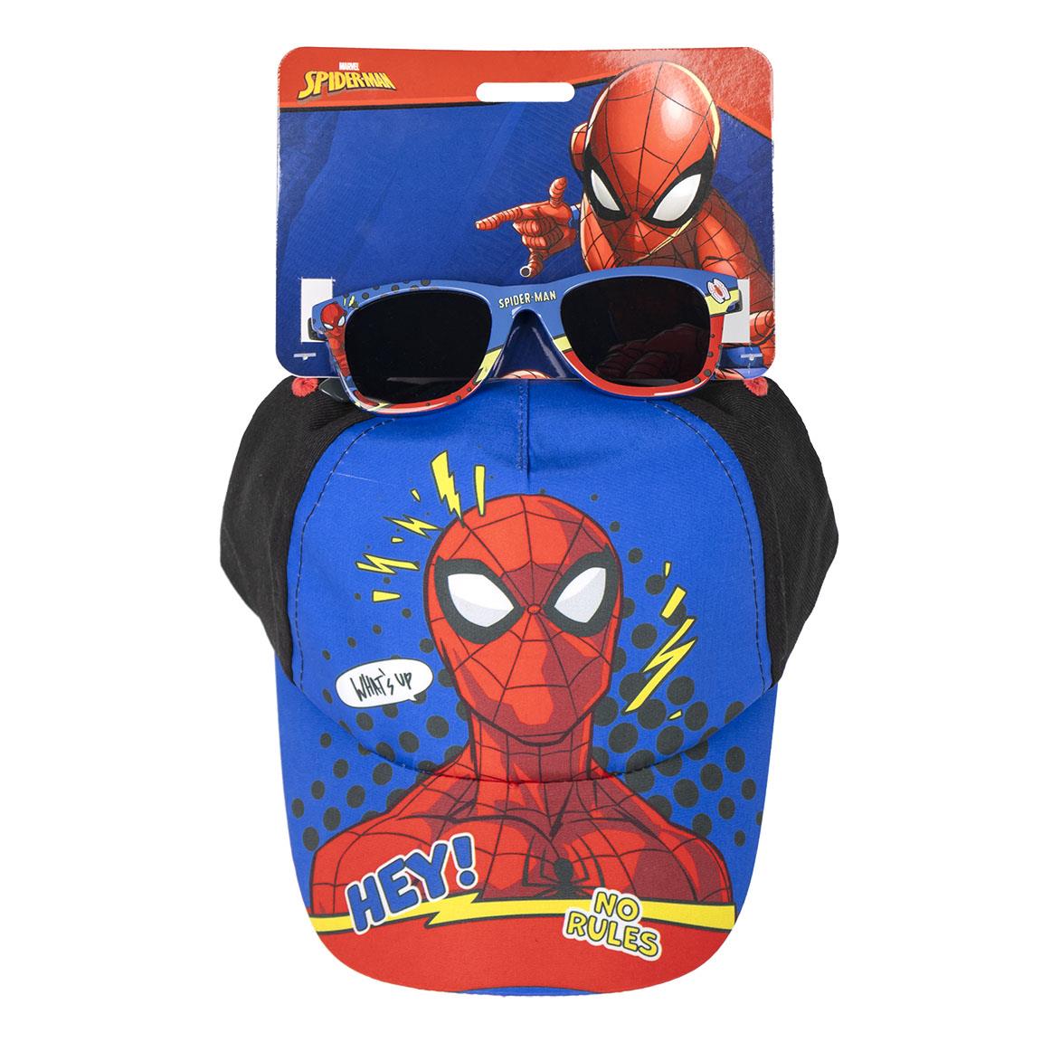 CAP SET GAFAS DE SOL SPIDERMAN