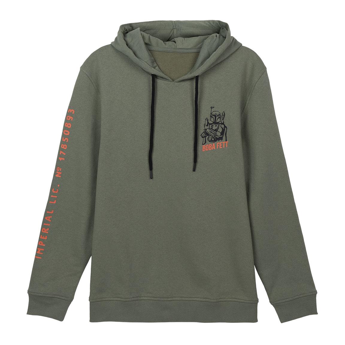 Levně HOODIE COTTON BRUSHED THE MANDALORIAN