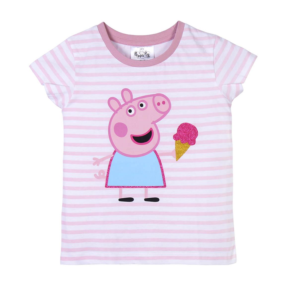 SHORT SHIRT SINGLE JERSEY POINT PEPPA PIG