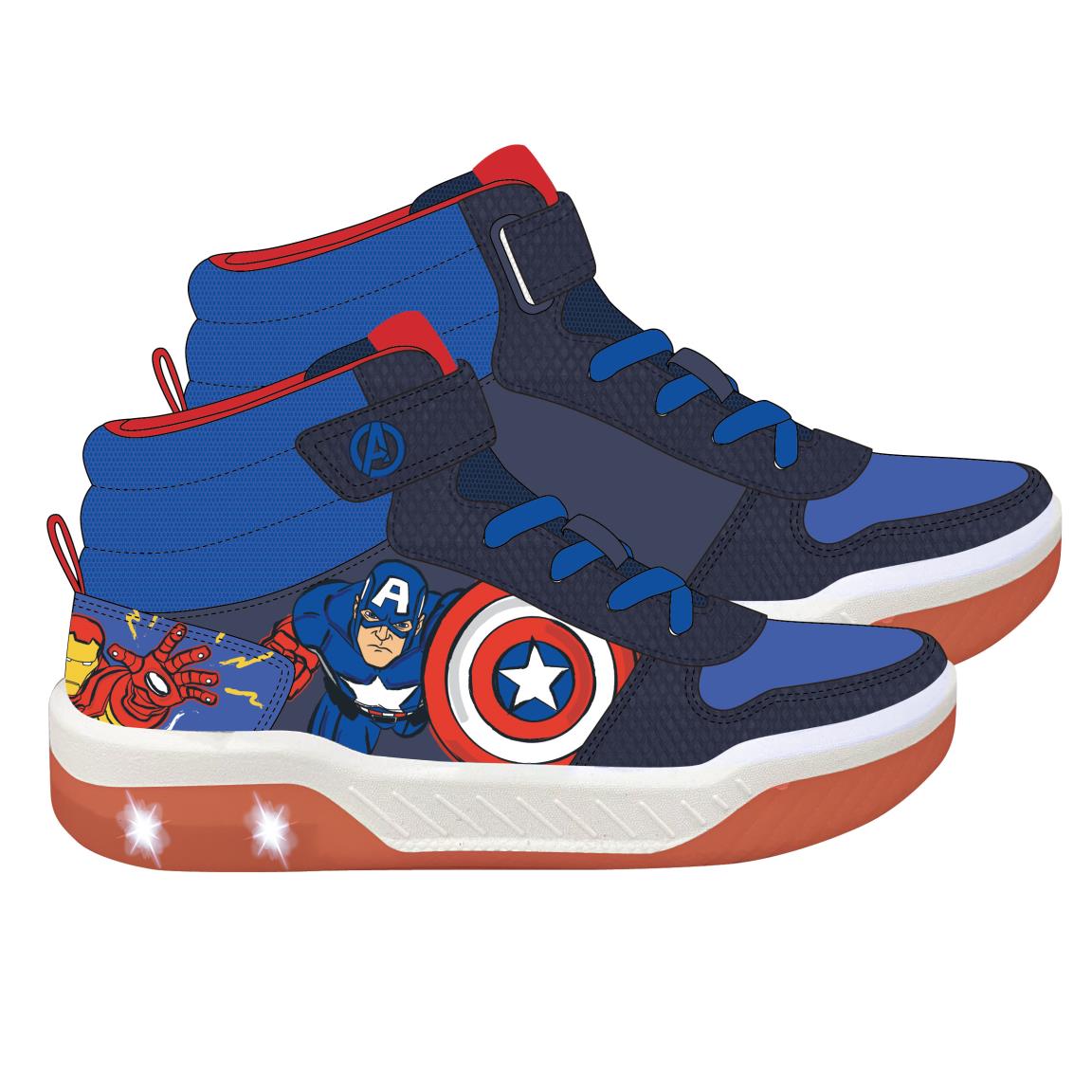 SPORTY SHOES PVC SOLE WITH LIGHTS AVENGERS