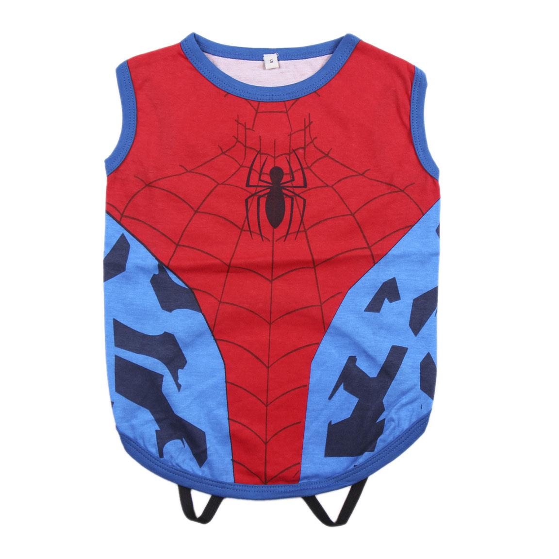 DOG T-SHIRT SINGLE JERSEY SPIDERMAN