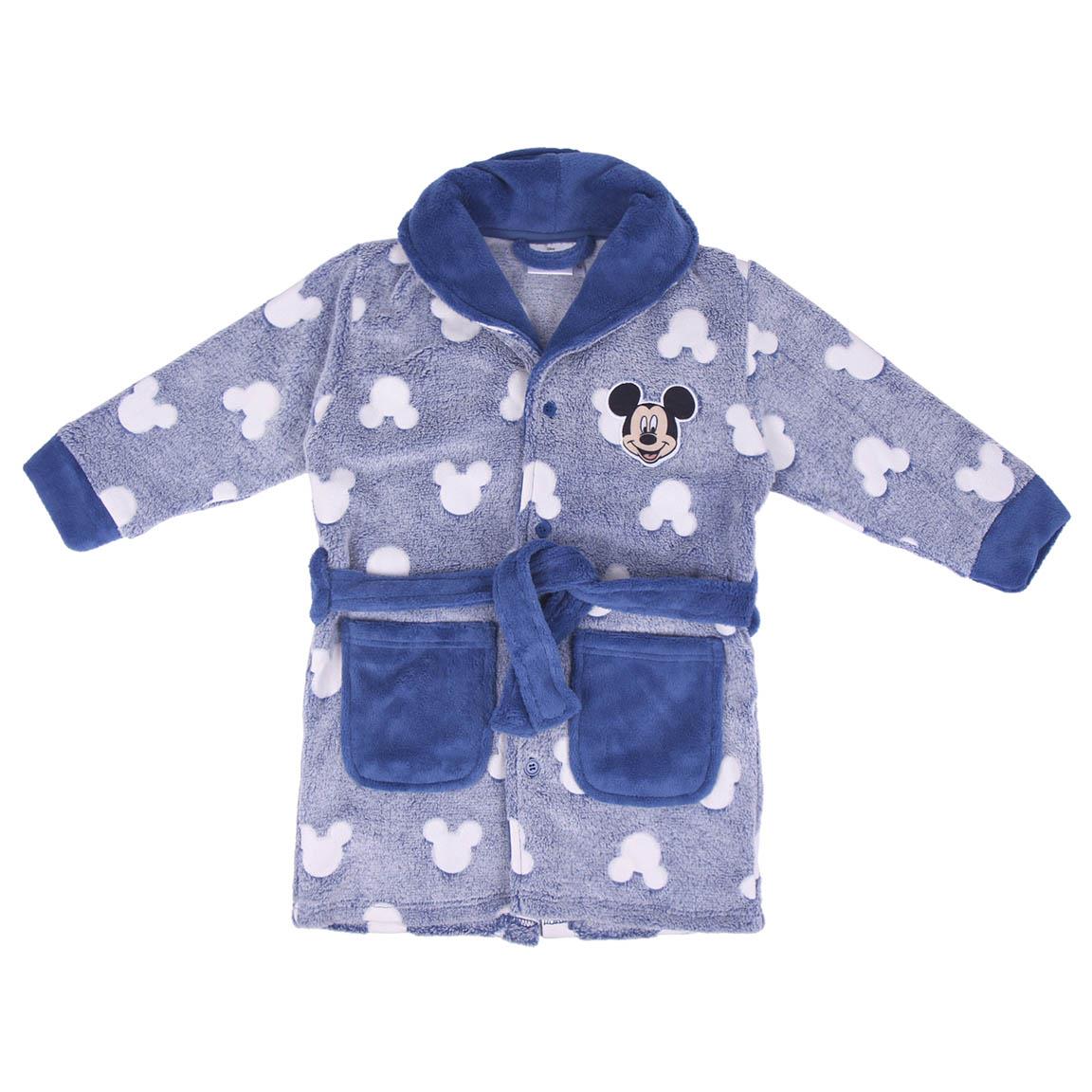 DRESSING GOWN GLOW IN THE DARK CORAL FLEECE MICKEY