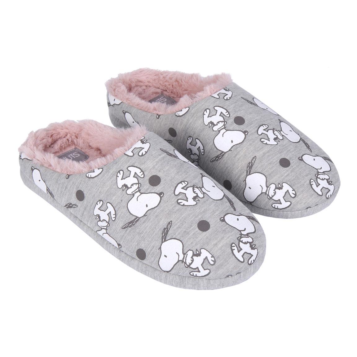 HOUSE SLIPPERS OPEN SNOOPY