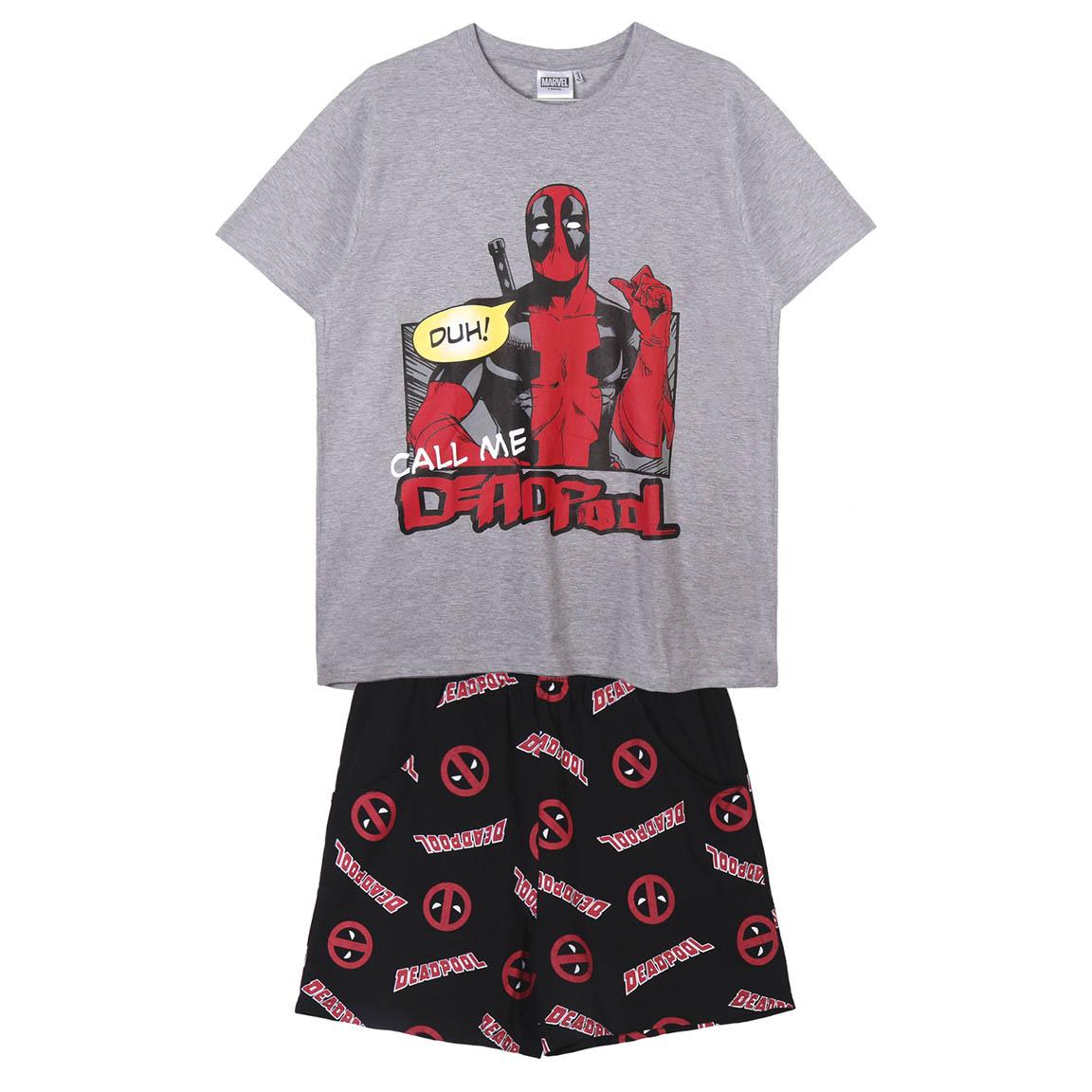 SHORT PYJAMAS SINGLE JERSEY POINT DEADPOOL