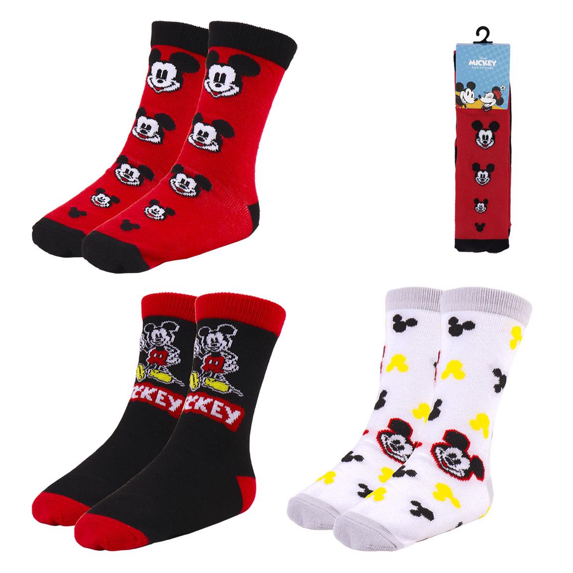 SOCKS PACK 3 PIECES MICKEY