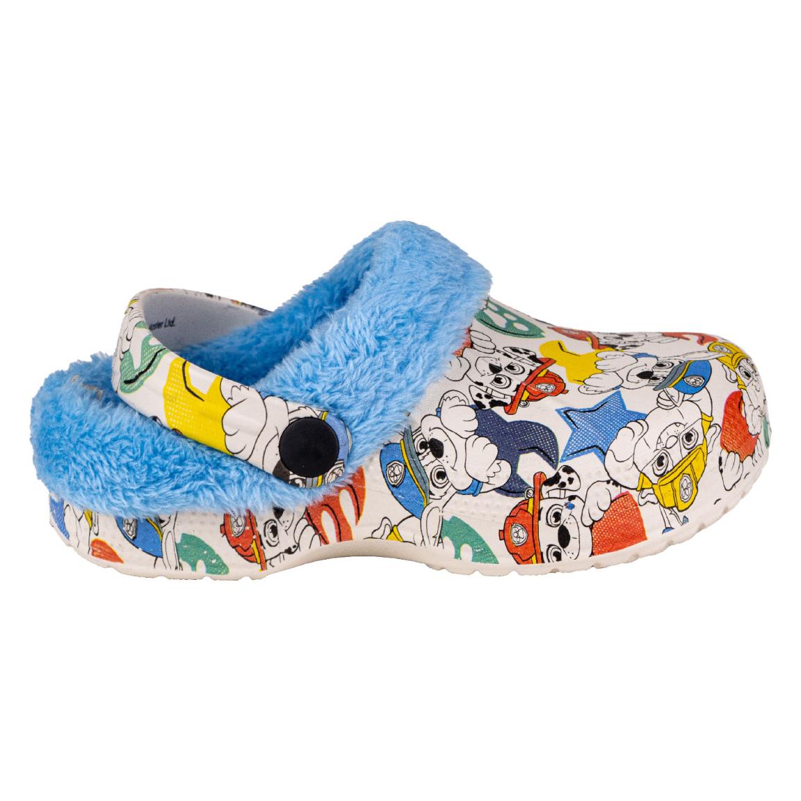HOUSE SLIPPERS CLOG FLEECE PAW PATROL