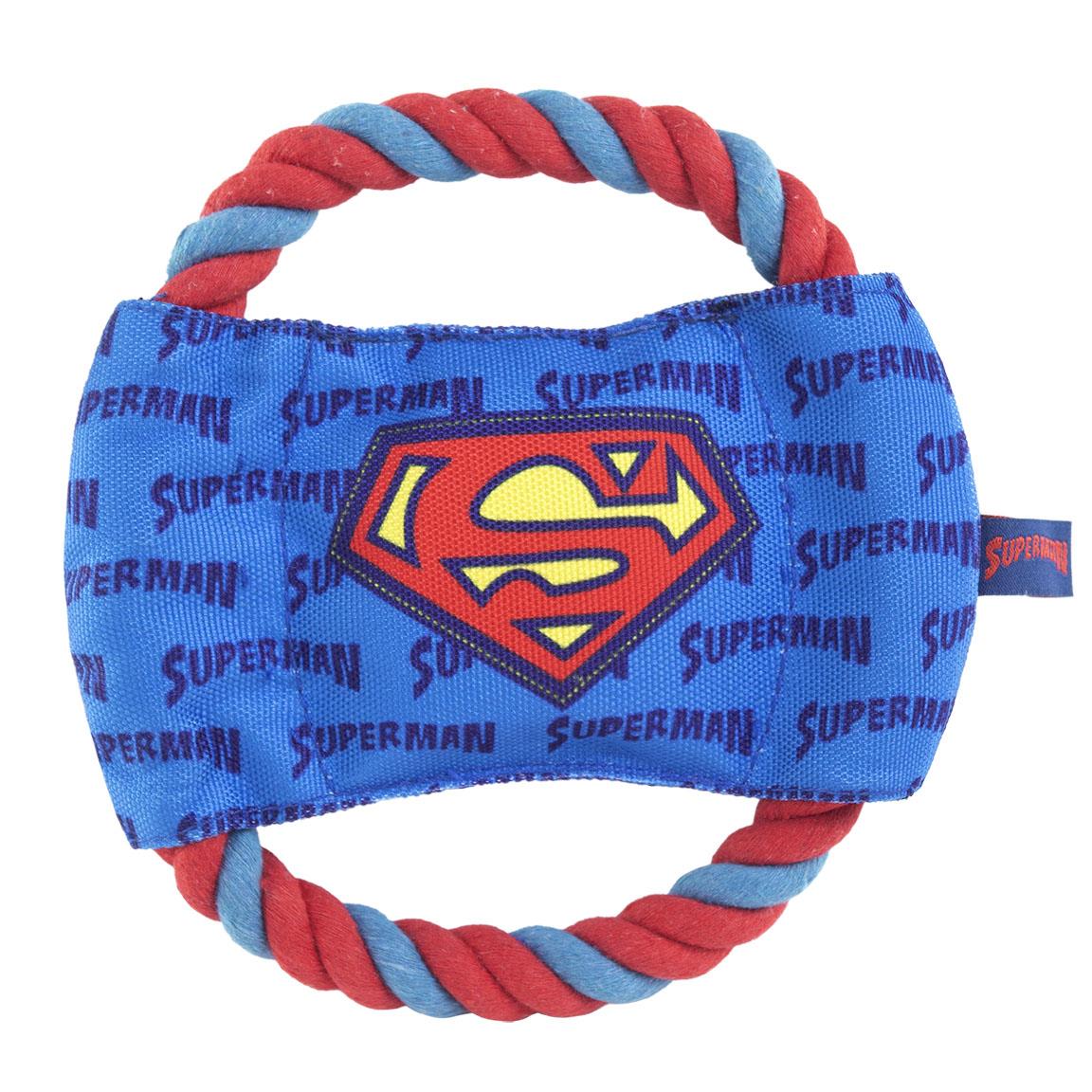 CUERDA DENTAL PARA PERRO SUPERMAN
