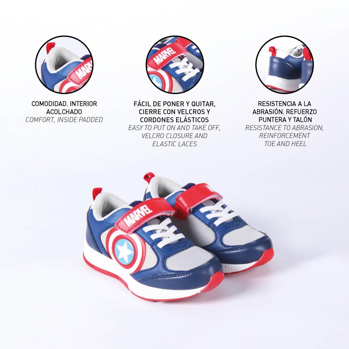 SPORTY SHOES TPR SOLE AVENGERS