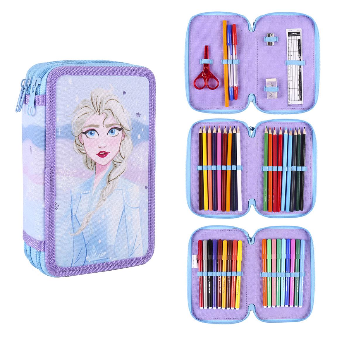 PENCIL CASE WITH ACCESSORIES FROZEN