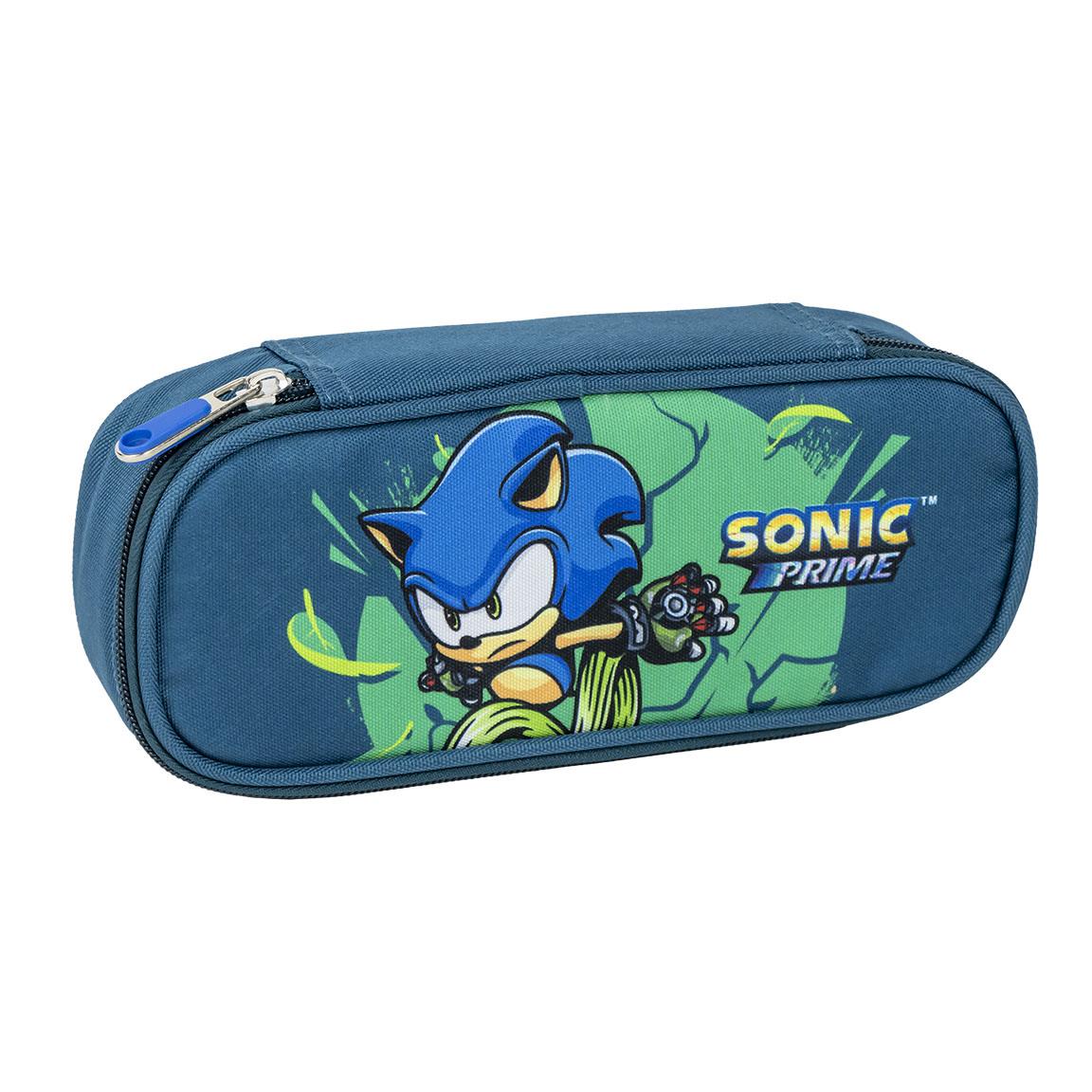 PENCIL CASE OVAL SONIC PRIME