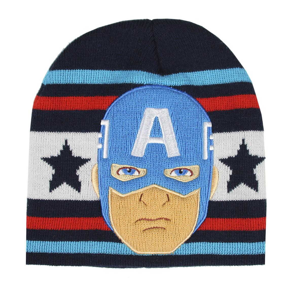 Levně HAT WITH APPLICATIONS AVENGERS CAPITAN AMERICA