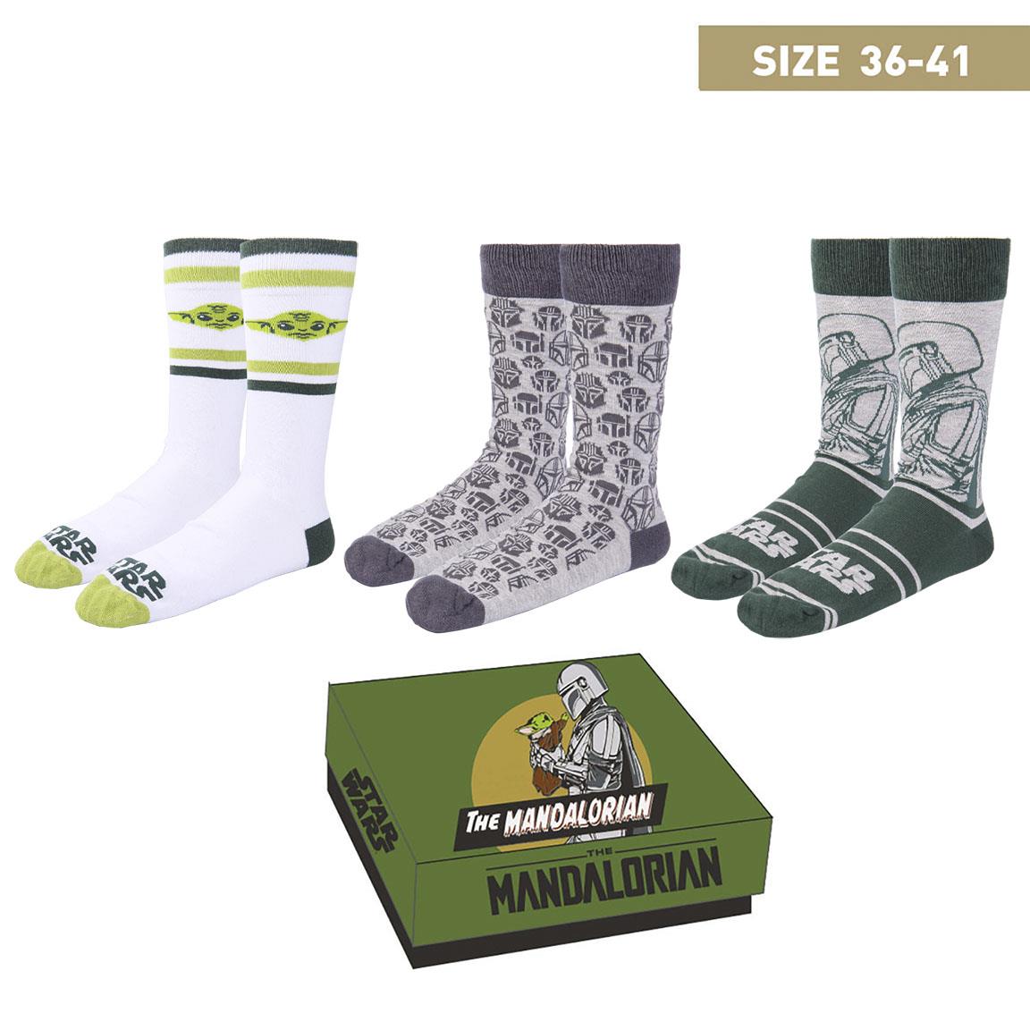 SOCKS PACK 3 PIECES THE MANDALORIAN