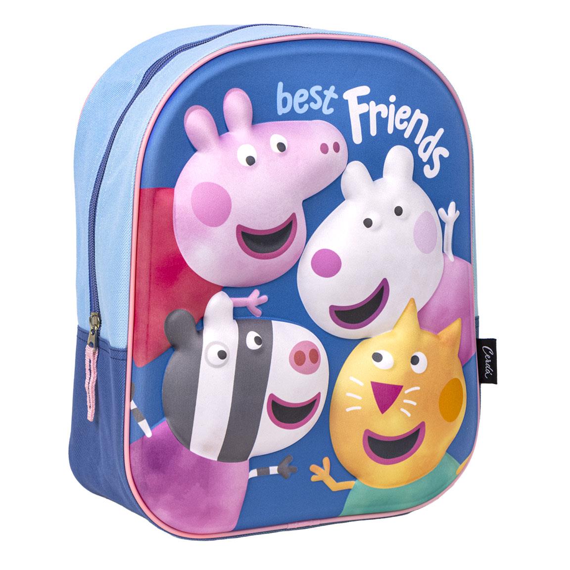 Levně KIDS BACKPACK 3D PEPPA PIG