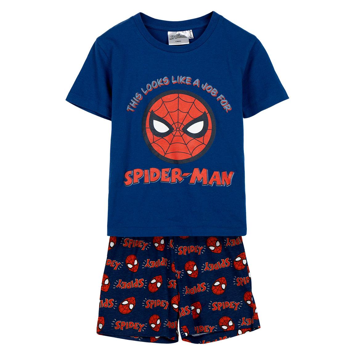 SHORT PYJAMAS SINGLE JERSEY SPIDERMAN